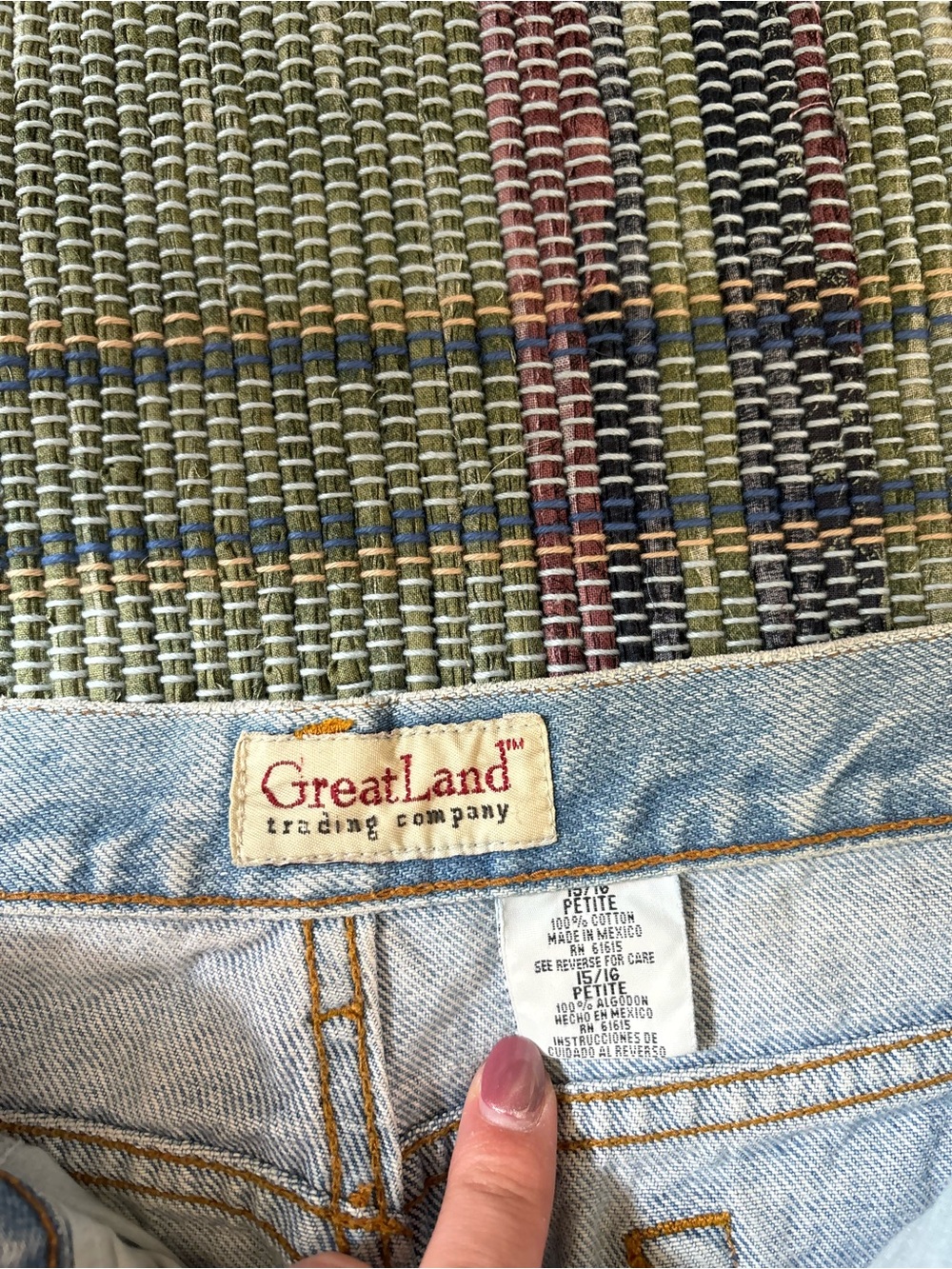 GreatLand Light Wash Boyfriend Jeans - Classic Light Blue - Picture 3 of 5